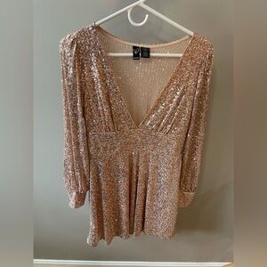 Windsor Shimmering Sequin Dress